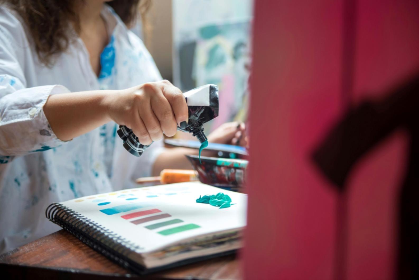 Kreative Arbeitsweise beim digitalen Zeichnen